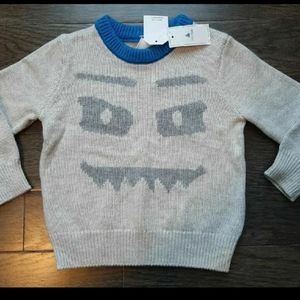 NWT Baby GAP Halloween Sweater 12-18 M